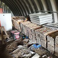 Quonset Hut - Core Storage Building at Silver Hart
